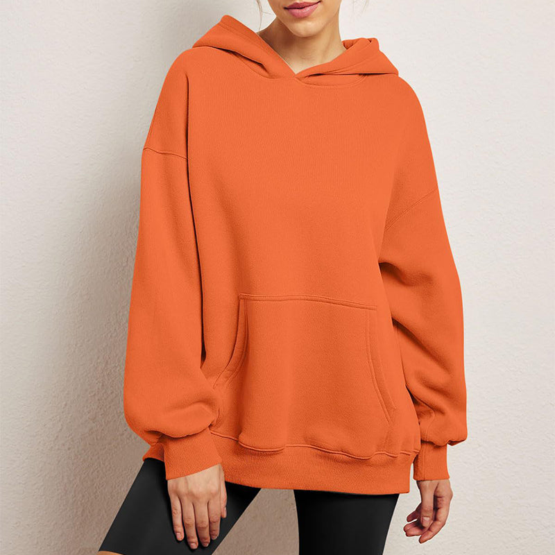 Women's Oversized Hoodies Fleece Loose Sweatshirts With Pocket Long Sleeve Hoodies Winter Fall Outfits