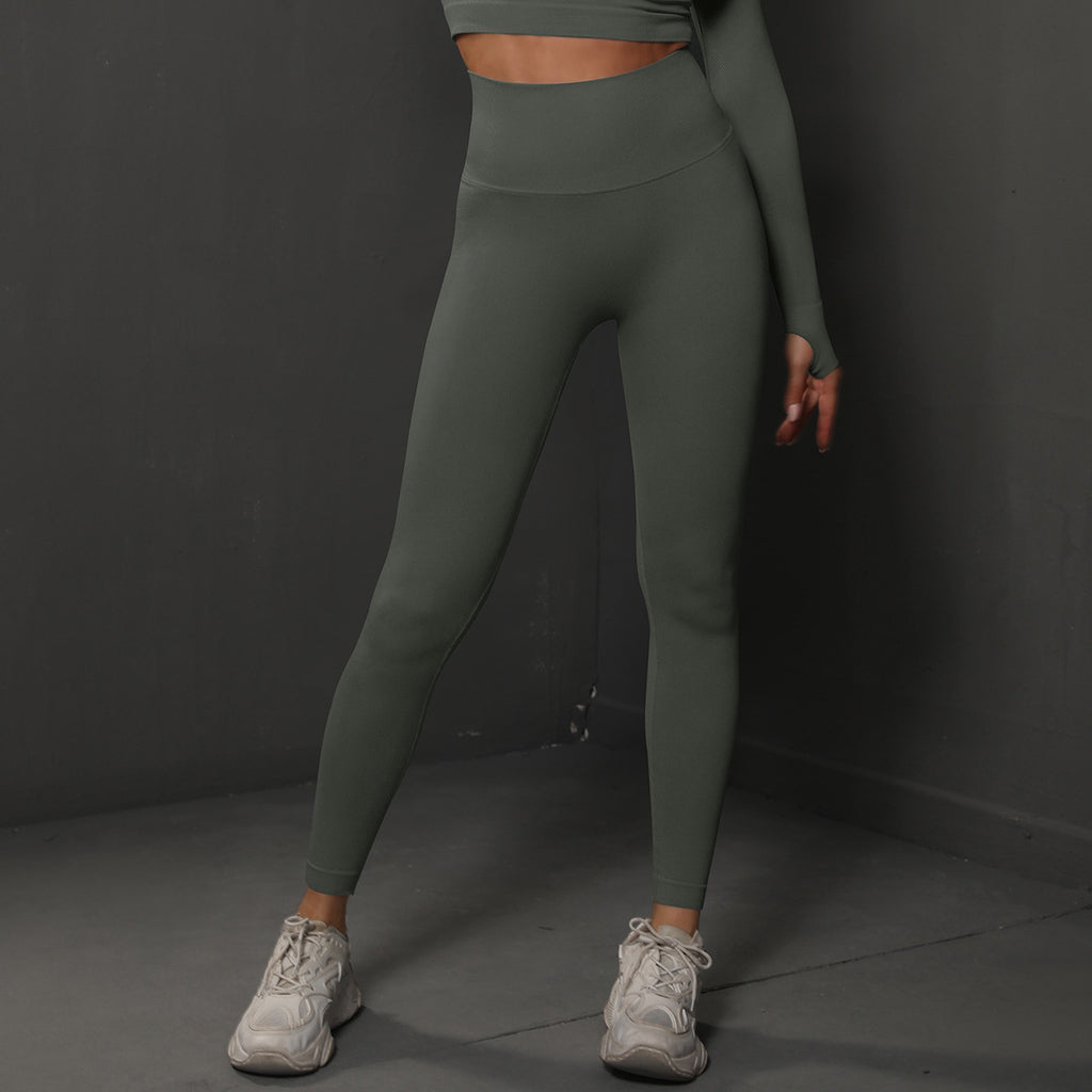 High Waist Seamless Yoga Pants Full Length Leggings Fitness and Sport