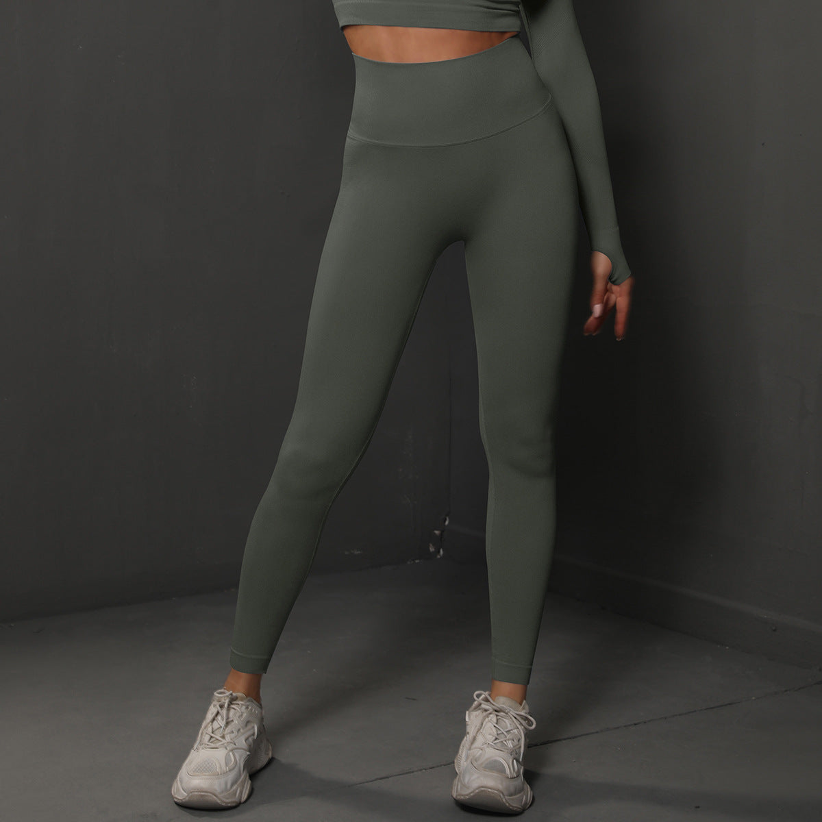 High Waist Seamless Yoga Pants Full Length Leggings Fitness and Sport