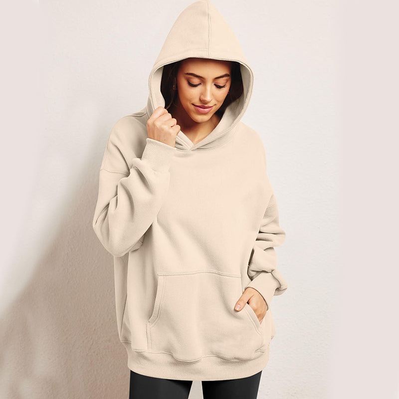 Women's Oversized Hoodies Fleece Loose Sweatshirts With Pocket Long Sleeve Hoodies Winter Fall Outfits