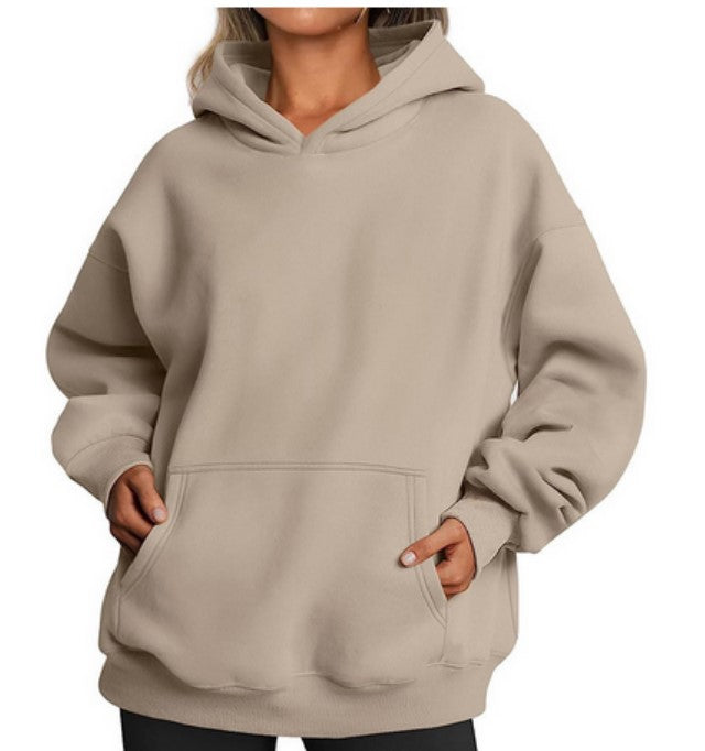 Women's Oversized Hoodies Fleece Loose Sweatshirts With Pocket Long Sleeve Hoodies Winter Fall Outfits