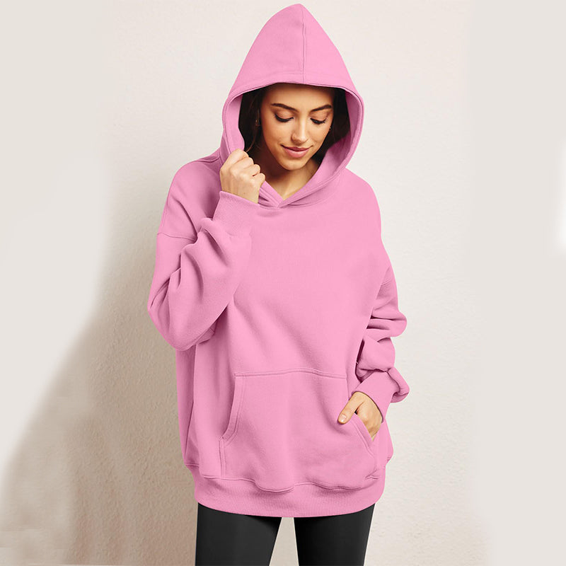 Women's Oversized Hoodies Fleece Loose Sweatshirts With Pocket Long Sleeve Hoodies Winter Fall Outfits